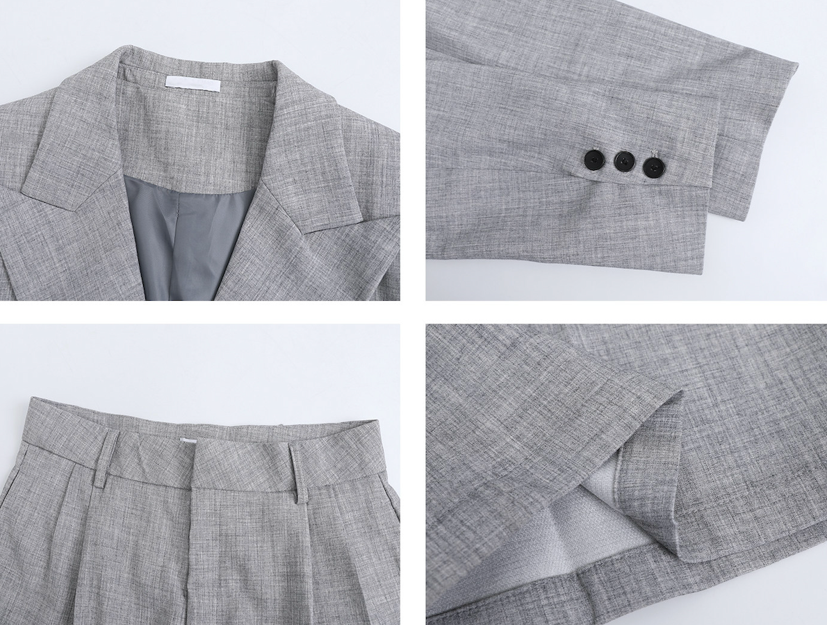 アーバンダブルプレススーツ セットアップ BL1138