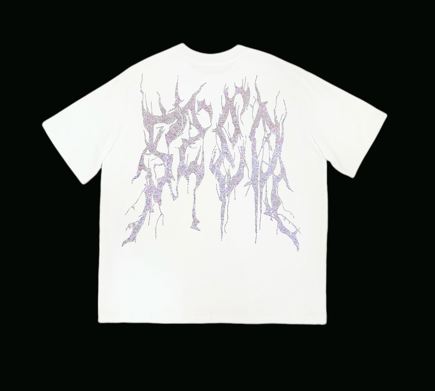 サンダー ラインストーン プレミアムTシャツ　dp1014