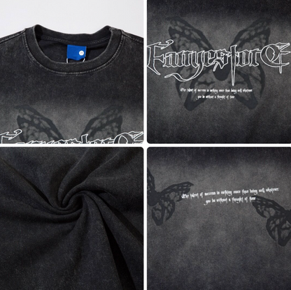 ヴィンテージフェード ウォッシュTシャツ　BL1169