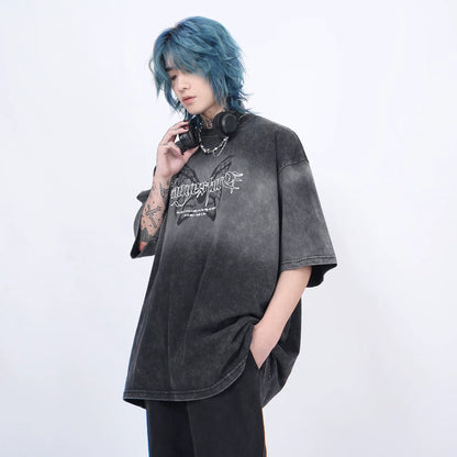 ヴィンテージフェード ウォッシュTシャツ　BL1169