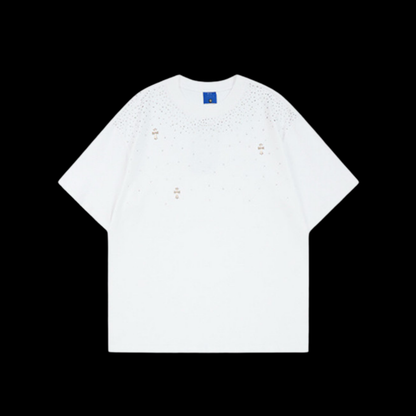 スターダスト・クロス ラインストーン ヘビーウェイト プレミアムTシャツ